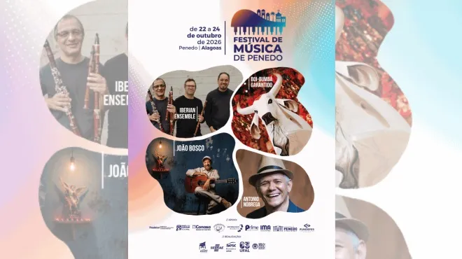 João Bosco e Boi Garantido lideram atrações do Festival de Música de Penedo
