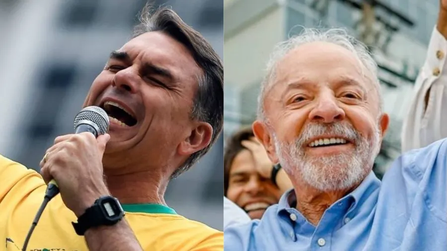 Pesquisas mostram cenário de forte disputa entre Lula e Flávio Bolsonaro